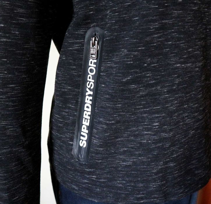 SUPERDRY | sportowa bluza damska z kominem S