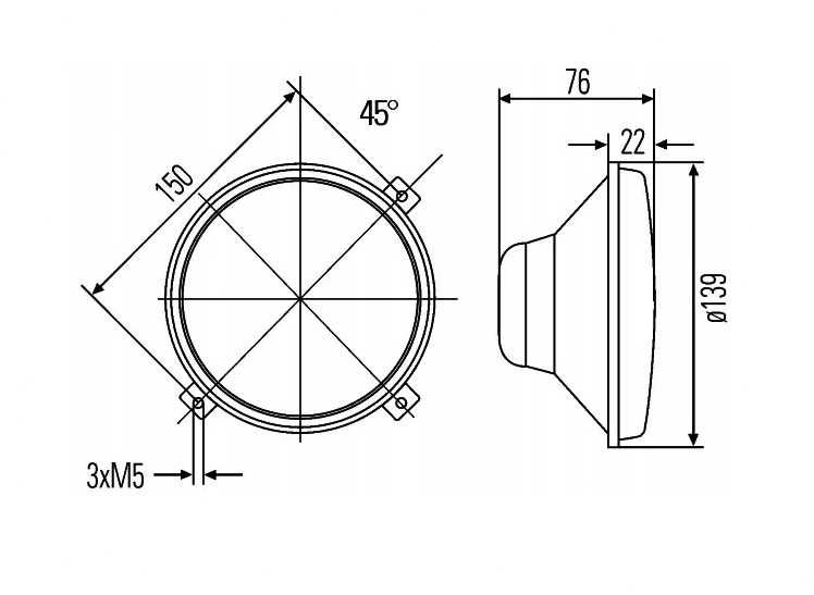 HELLA REFLEKTOR 1A3 996  002  261