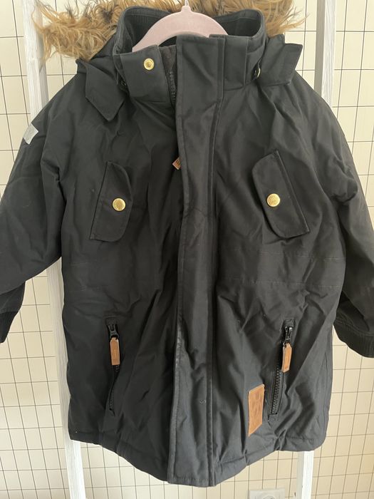 Kurtka zimowa Mini Rodini w rozmiarze 104-110
