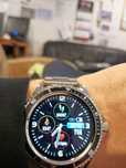 Smartwatch metalowa brazoleta   ok 7dni pracy