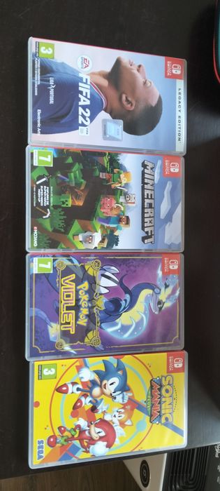 Nintendo switch+ 4 Jogos