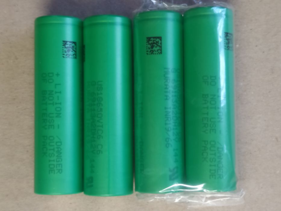 Акумулятори високотокові 18650
