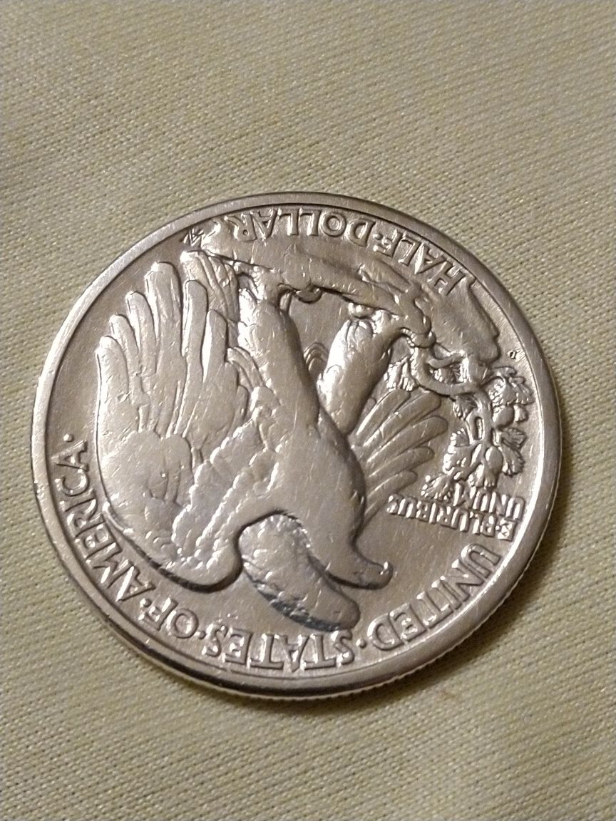 Half dollar ćwierć dolara