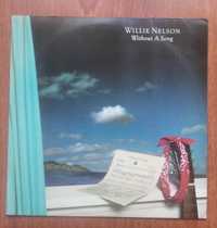 Willie Nelson disco de vinil "Without a song"