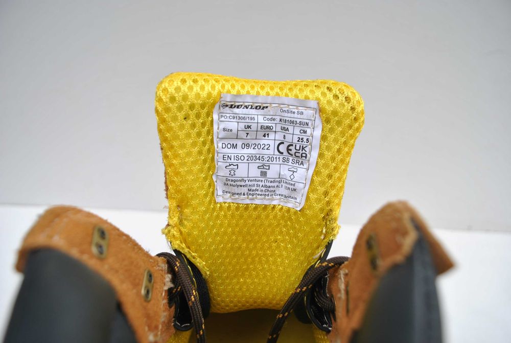 Buty ochronne robocze marki Dunlop Onsite SB