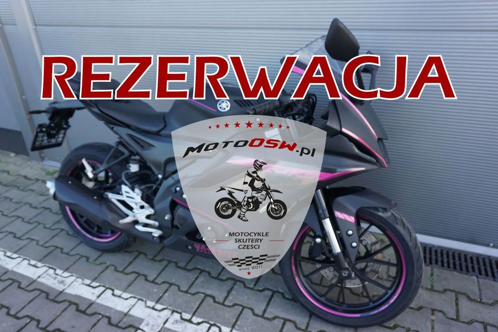 Yamaha YZF R125 NOWY MODEL 2024 PINK RÓŻOWA Raty Gwarancja | REZERWACJA