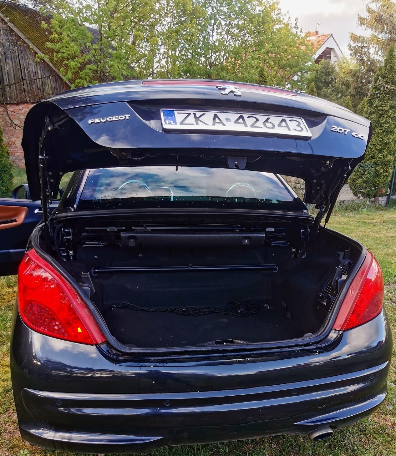 Peugeot 207cc automat niski przebieg