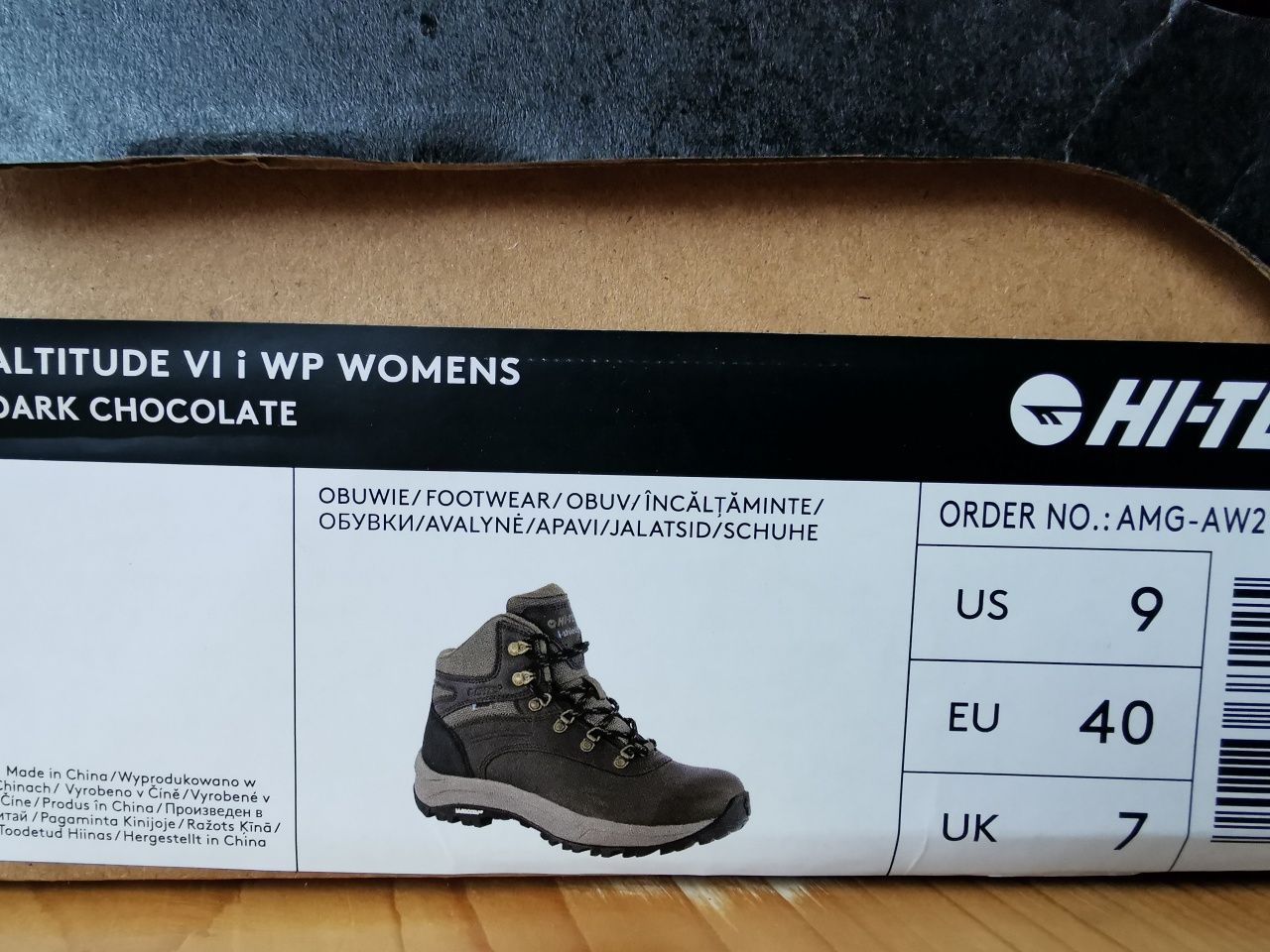 Buty trekkingowe damskie hi tec 40 wypadają 39