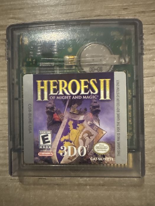 Heroes might n magic 2 gameboy