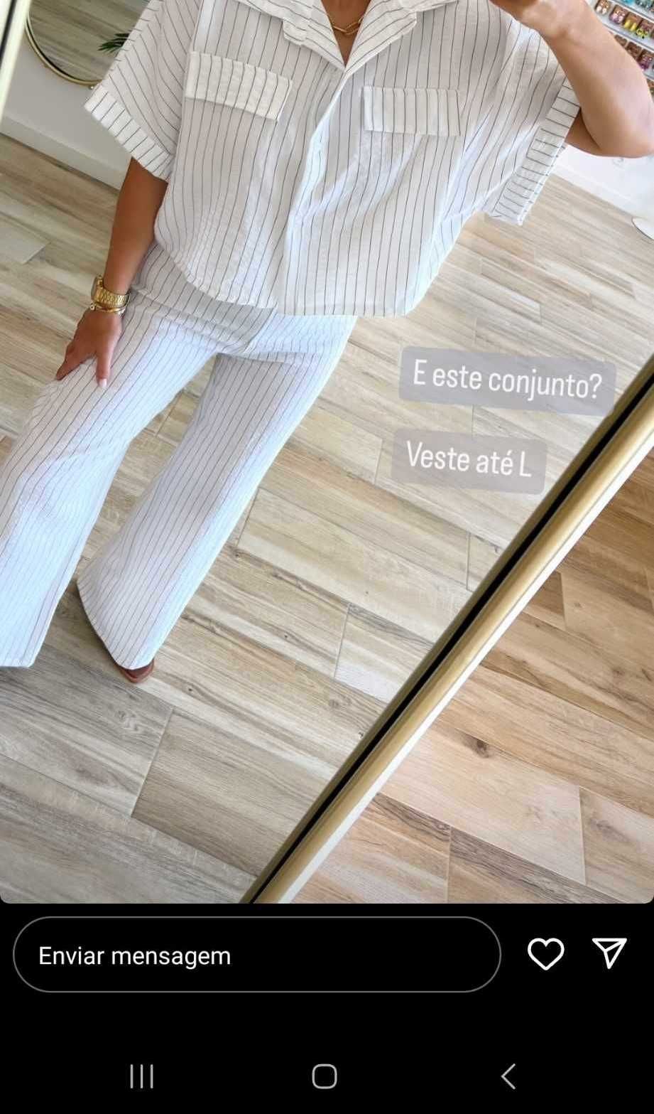 CONJUNTO NOVO COM ETIQUETA