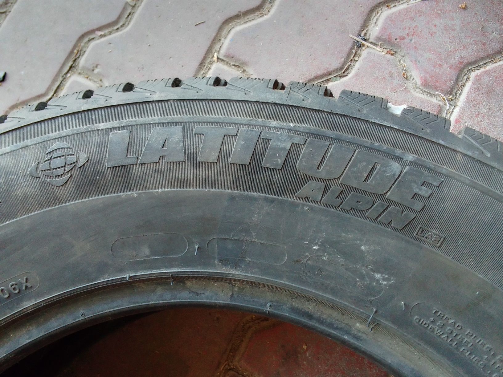 Opona zimowa 215/70r16 MICHELIN 6.5mm