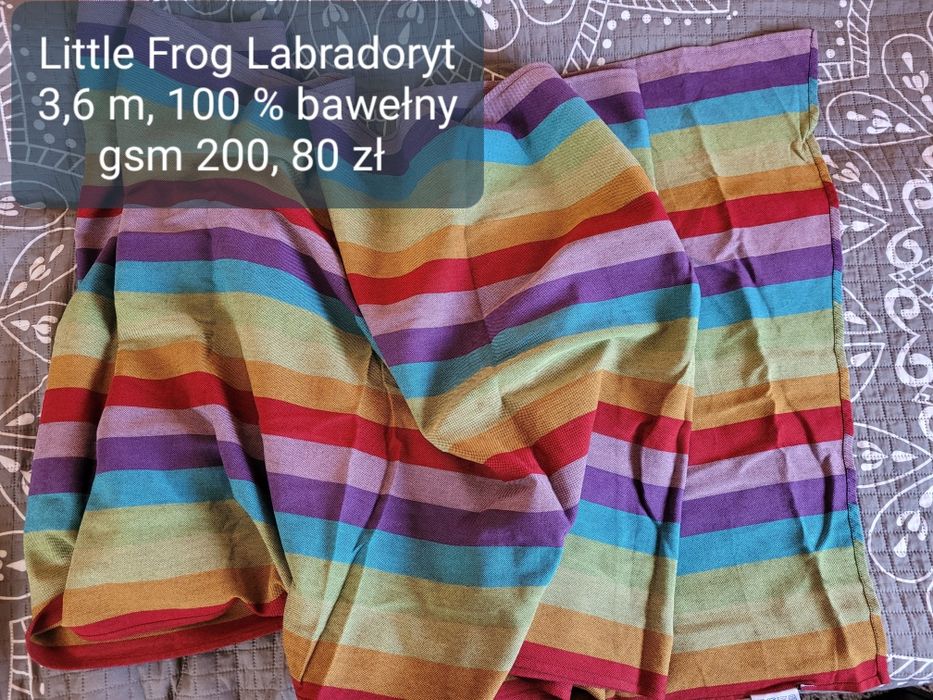 Chusta do noszenia Little Frog Labradoryt 3,6 m