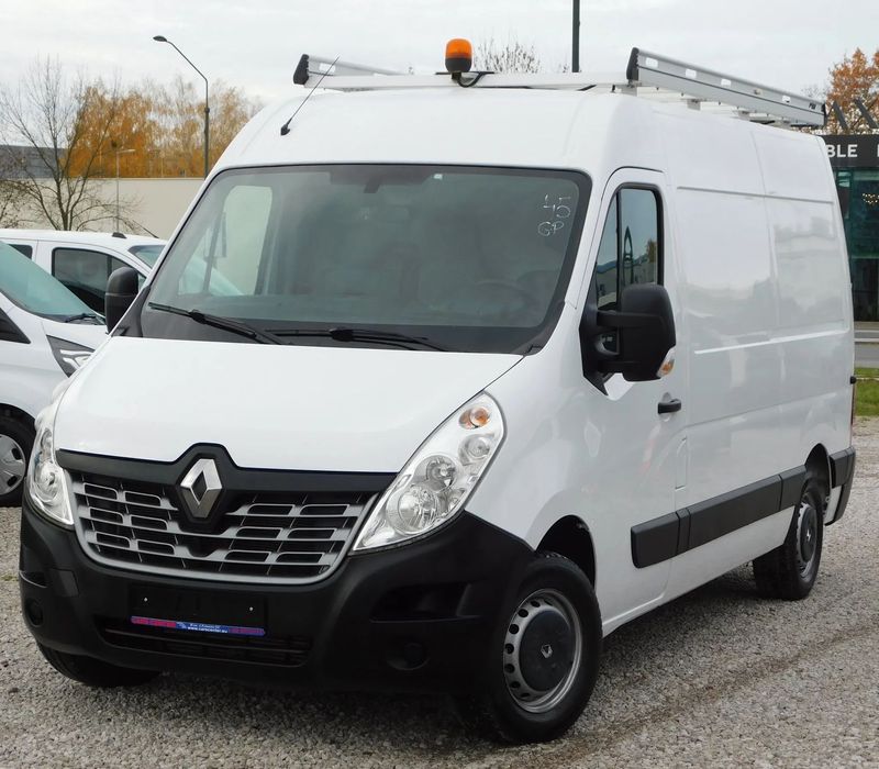 Renault Master 2.3 dCi L2H2 Klima Regały Bagażnik Dach Przetw 12/230V Serwis Mod.2019