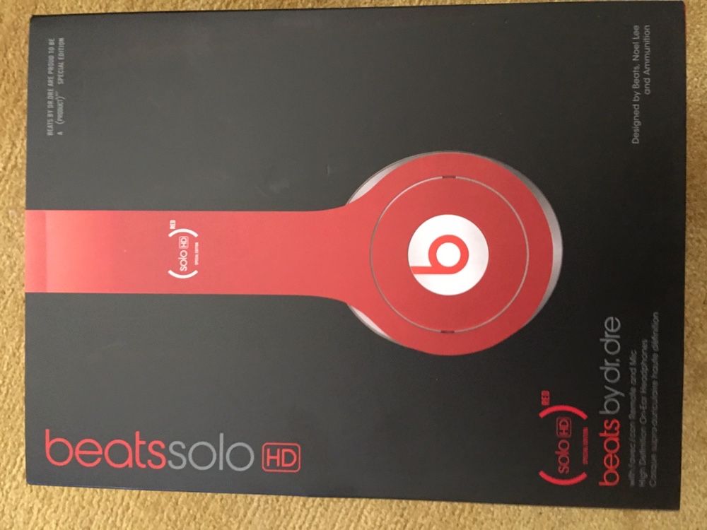 Auscultadorses Beats Solo Hd Vermelhos