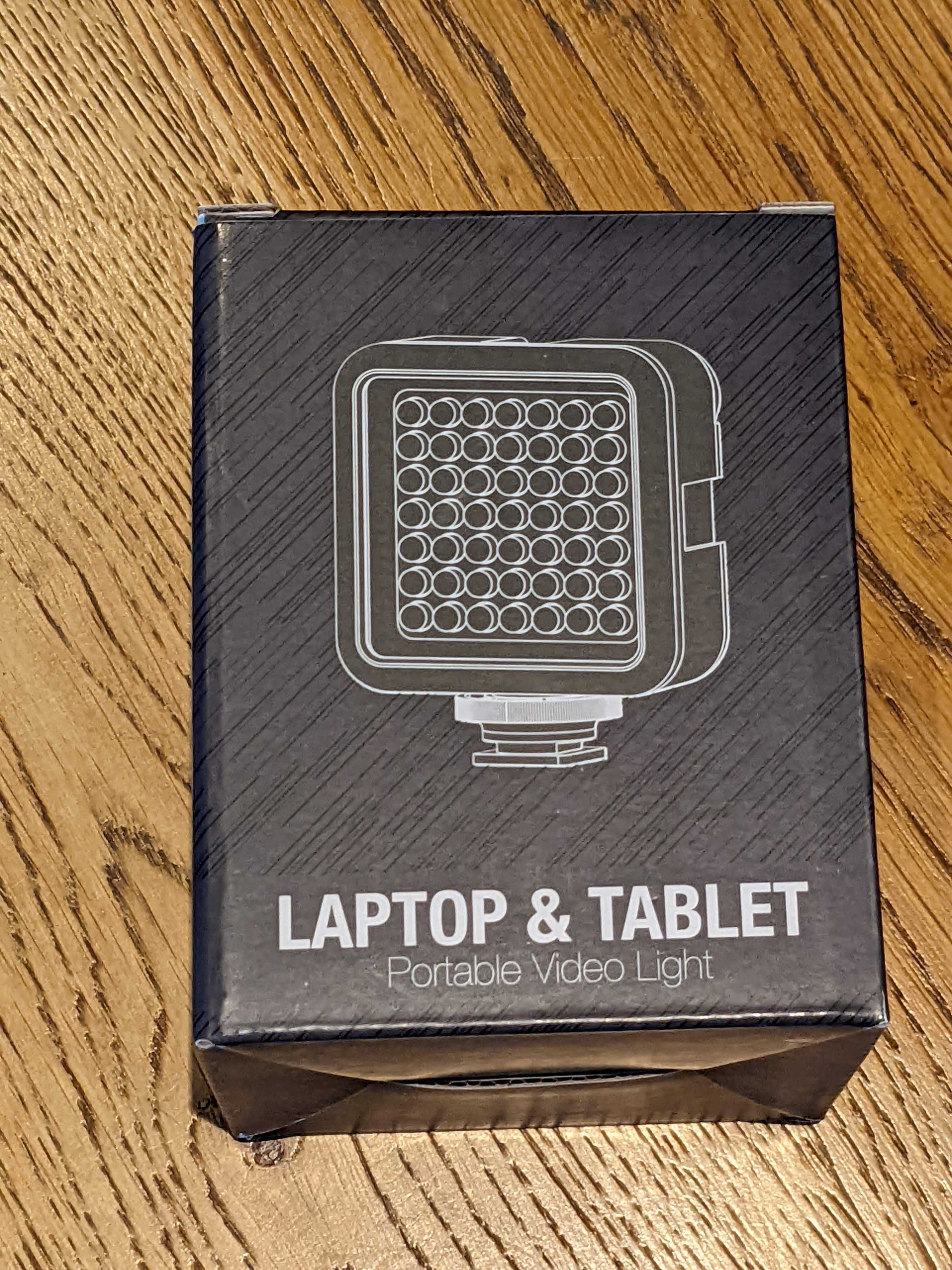 Laptop and Tablet Portable Video Light