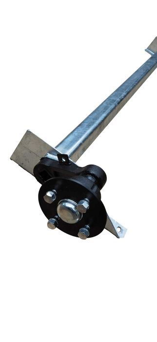 Oś niechamowana skrętna do przyczepy DMC 750