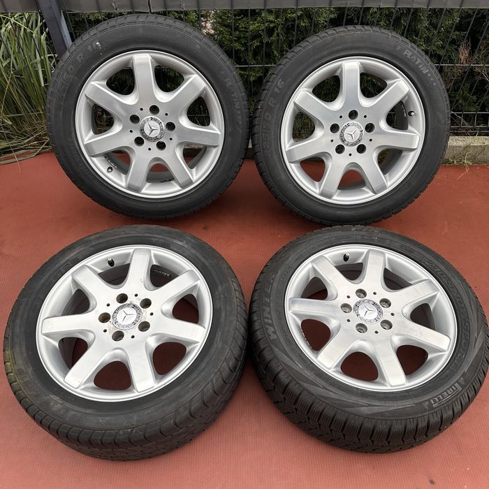 Oryg alufelgi 16 Mercedes 1szt 7x16 ET37 3 szt 8x16 ET30 wysylka