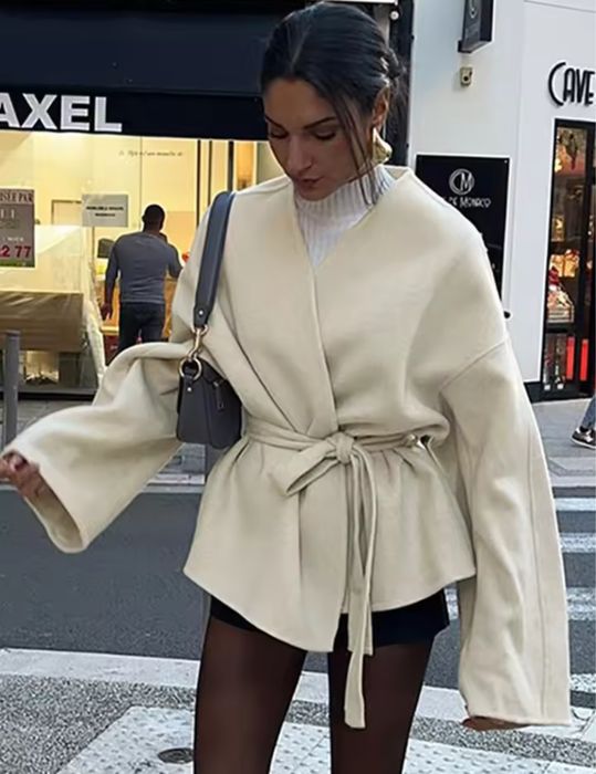 Пальто/тренч беж