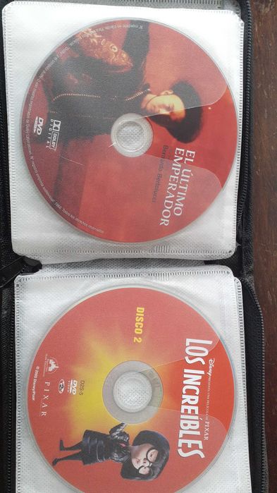 Filmes DVD para crianças em espanhol, português e inglês.