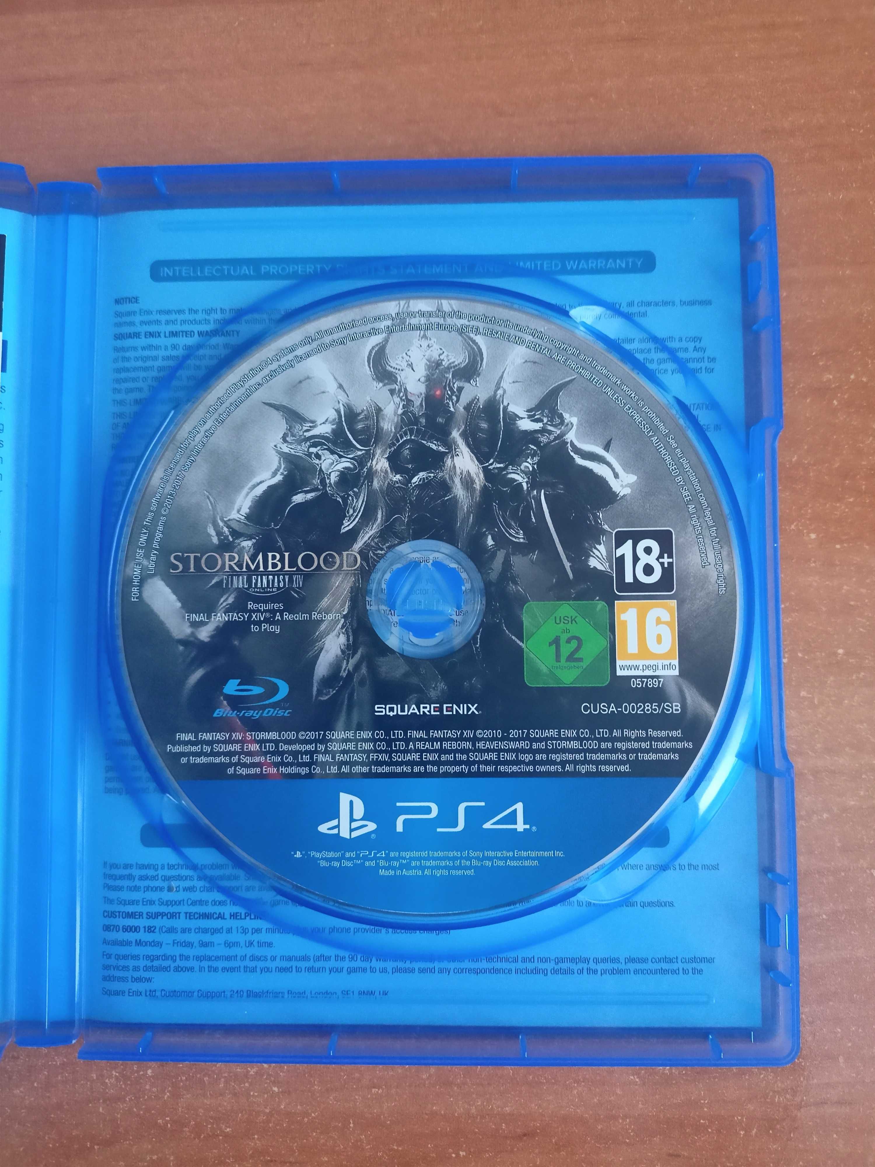 Final Fantasy XIV Online Stormblood PS4
