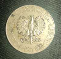 Монета 10 злотых 1970г.