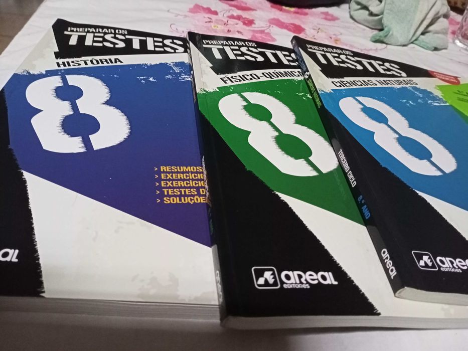 Testes 8º ano ciências naturais, físico-química, historia