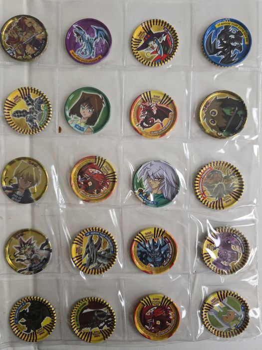 Metal tazo yu gi oh komplet kolekcja