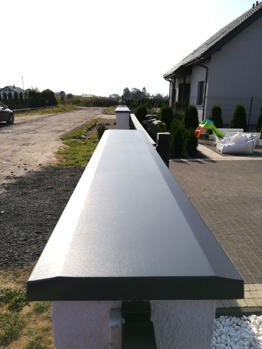 Nakrywka betonowa płaska, ogrodzenie, czapa, daszki - PRODUCENT