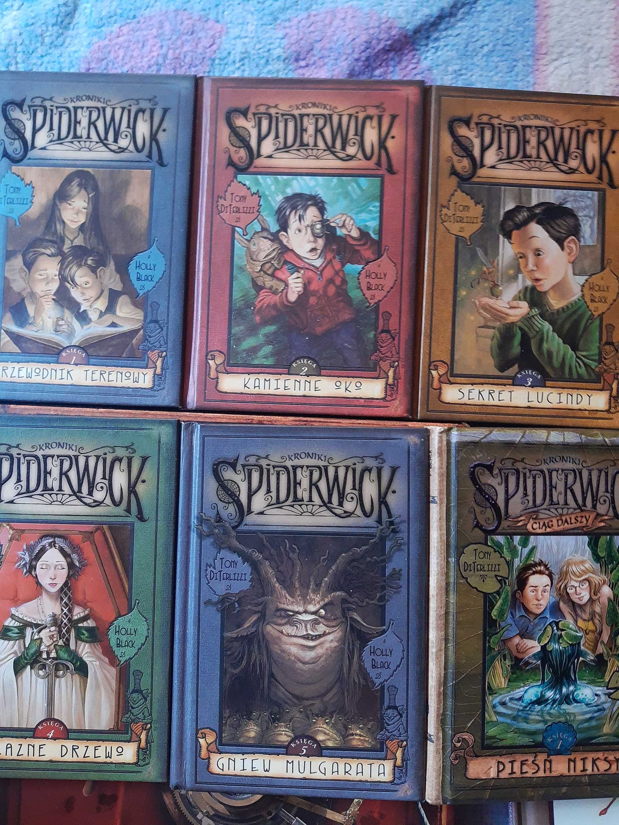Kroniki Spiderwick książki w komplecie