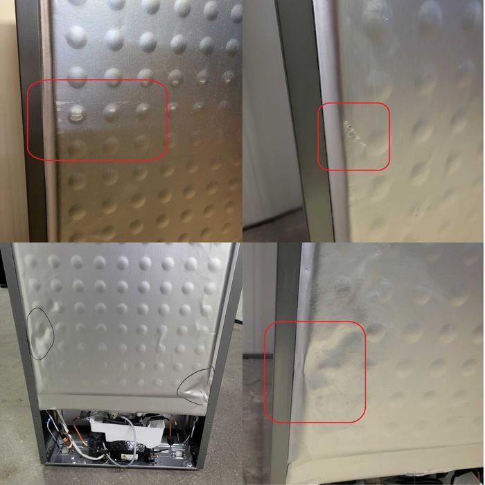 Lodówka No Frost Beko B5RCNA405HXB 203cm 355L Srebrna OUTLET 17JG26