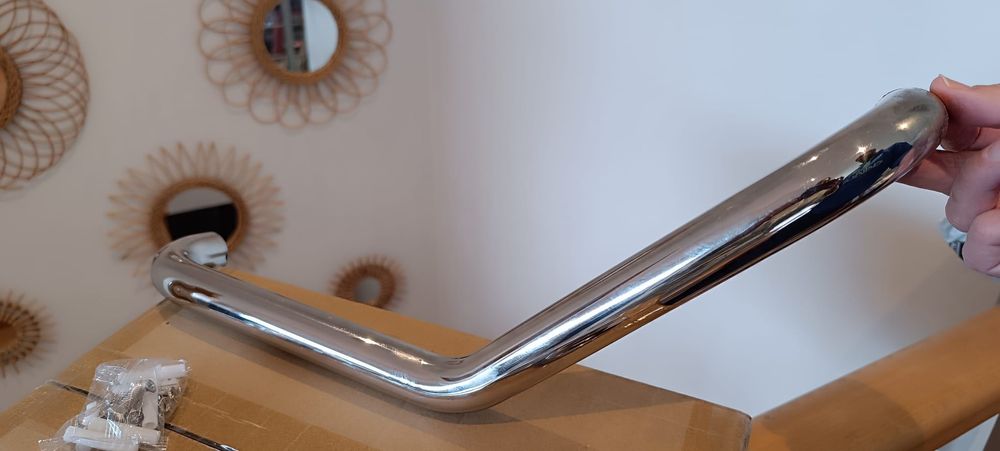 Barra de apoio aço inox