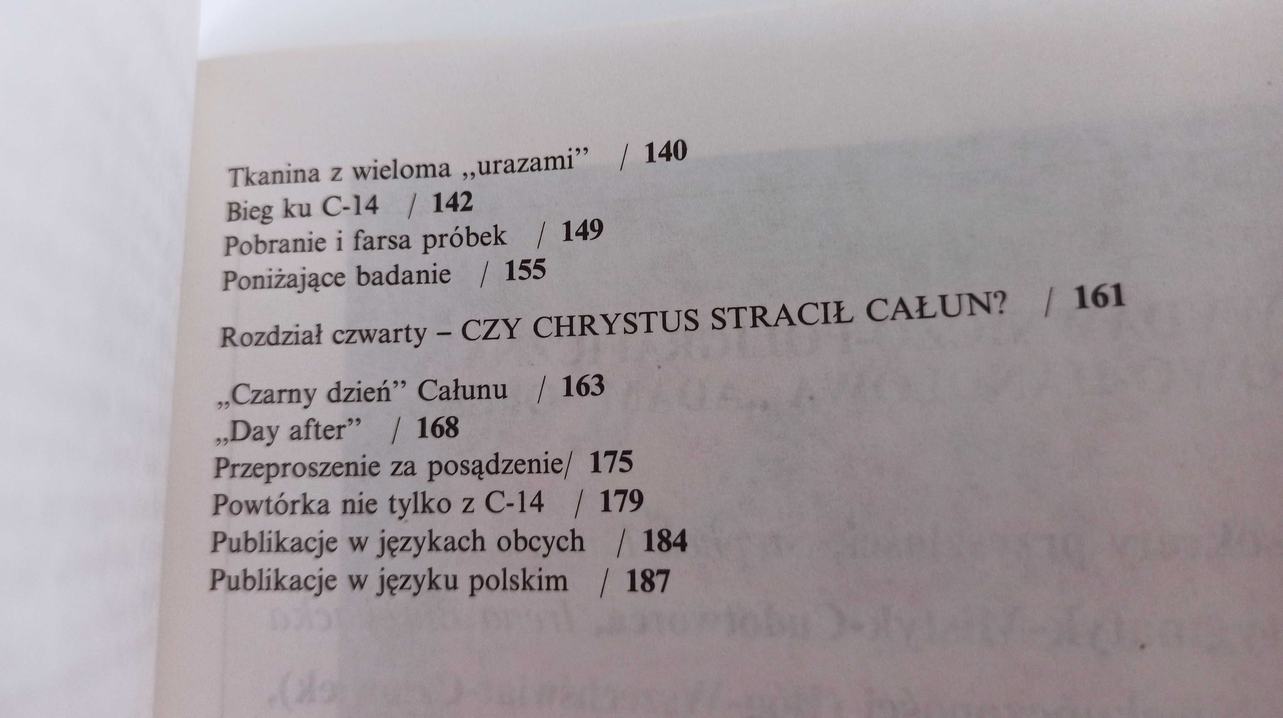 Spór o Całun Turyński Zenon Ziółkowski wyd. 1993 stan bdb