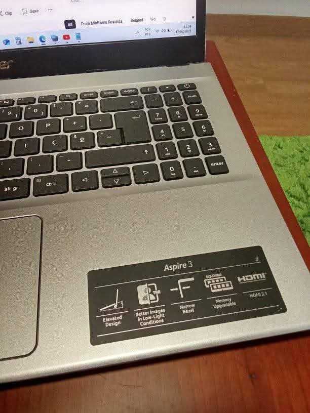 Notebook acer aspire3