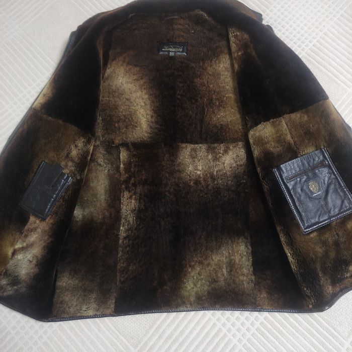 Куртка зимова шкіряна