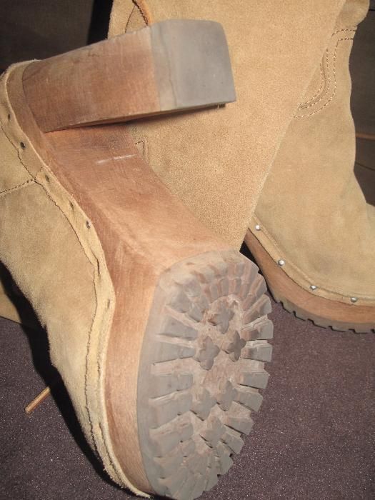 Botas altas camel XUZ nº38