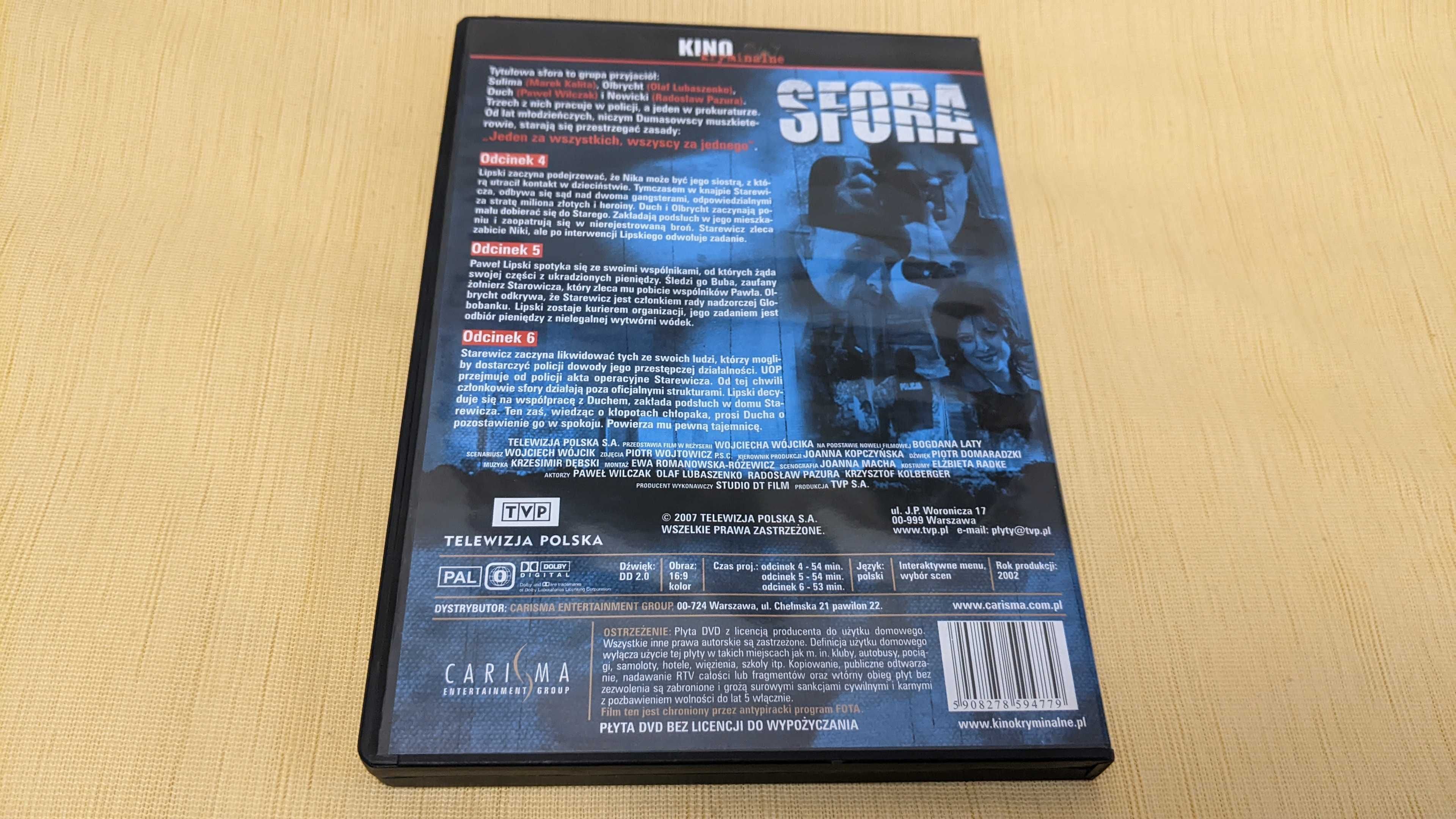 Sfora : odcinki 4-6 | DVD