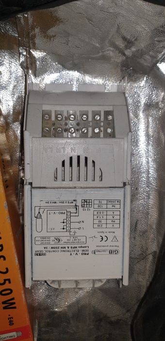 Namiot growbox 60x60 zestaw hps mh
