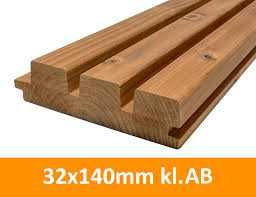 Deska elewacyjna termo sosna TRIPLE 32x140