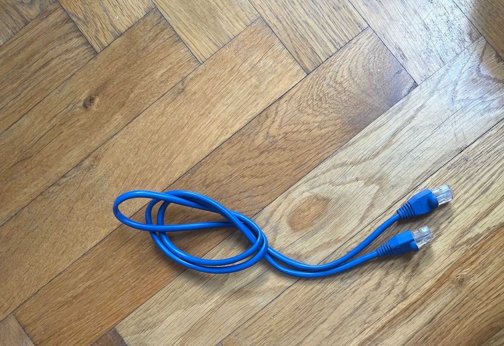 Kabel sieciowy LAN RJ45 skrętka 1m