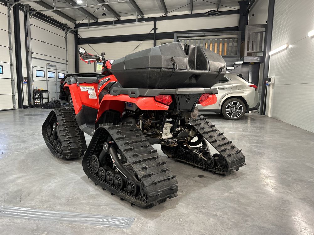 Polaris Quad Sportsman 850 4X4 na Gąsienicach Commander WS4