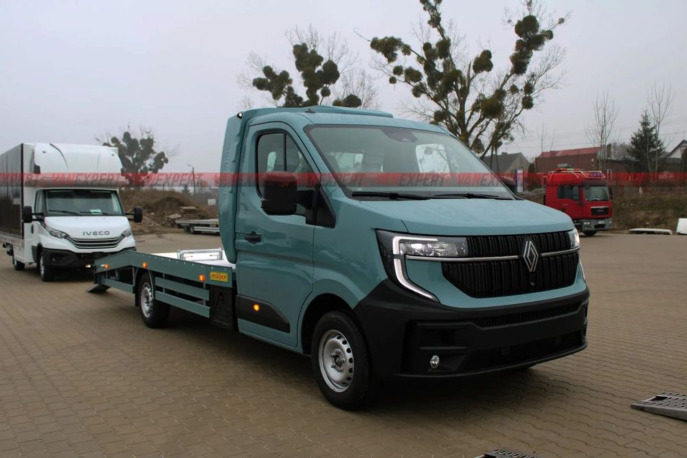 Renault MASTER LAWETA - Nowy Model  Agave lub Szary- Finansowanie dla nowych firm - Zabudowa - Jegger