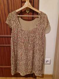 Vestido/Camisa brilhante Zara