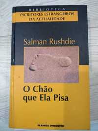 Livro O Chão que Ela Pisa de Salman Rushdie