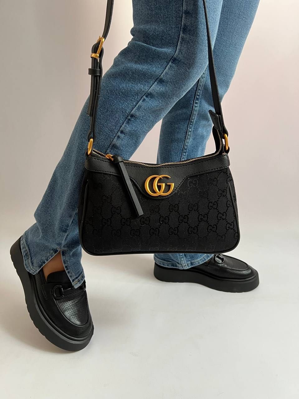 Нова Gucci black сумочка в продажі