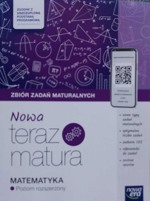 Nowa teraz matura Matematyka ZR Zbiór zadań maturalnych 2025 NE