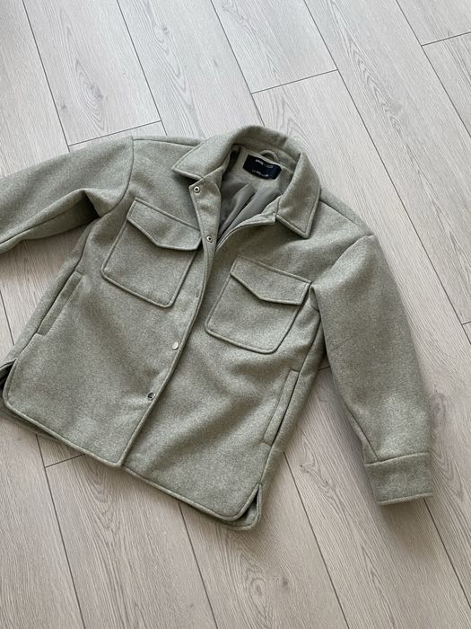 Куртка бомбер тепла сорочка рубашка sinsay