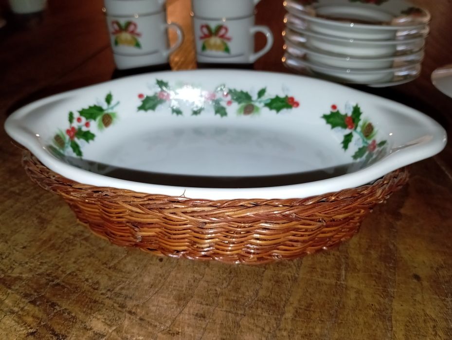 Serviço Café Natal Vintage