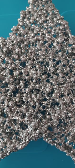 Decoração Natal estrela + sino brilhantes preço do pack