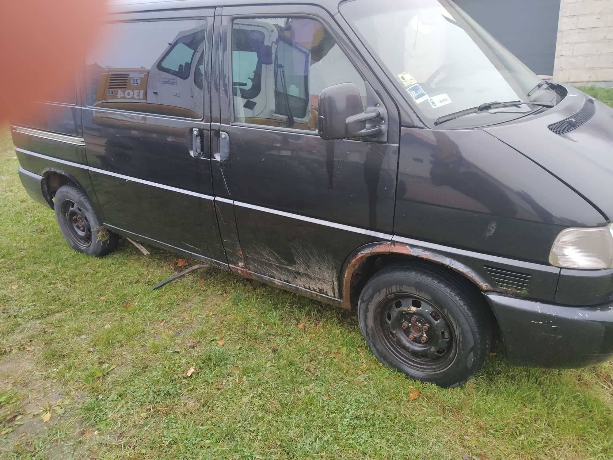 Volkswagen T4  napęd 4x4 syncro z 1996. Caravella Synchro VW Multivan