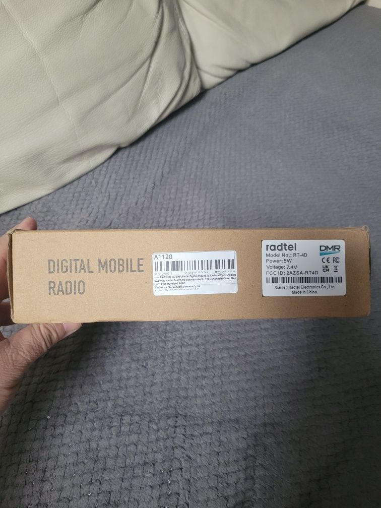 Radtel RT-4D trx transceiver analog cyfra DMR airband AM radiostacja
